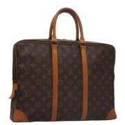 Louis Vuitton Vintage Pre-owned Canvas portfljer Brown, Dam