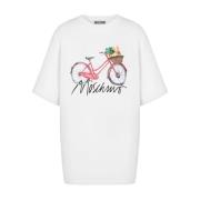 Moschino Stiliga T-shirts och Polos White, Dam