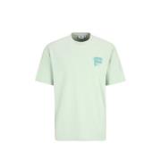 Fila Oversize Bomull T-shirt Green, Herr