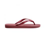 Havaianas Mode Plast Sandaler med Metalliska Ränder Pink, Dam