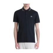 Antony Morato Elegant Bomullspolo Black, Herr