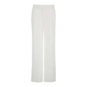 Federica Tosi Vita Palazzo Byxor med Front Pences White, Dam