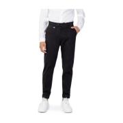 Antony Morato Svarta Bomulls Chino Byxor Black, Herr