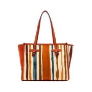 Gianni Chiarini Korallröda Stiliga Väskor Kollektion Multicolor, Dam