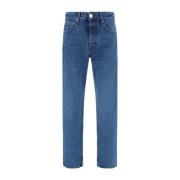 Ami Paris Denim Jeans med bomullsammansättning Blue, Herr