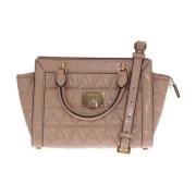 Michael Kors Quilted Vivianne Axelväska Beige Beige, Dam