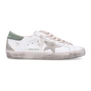 Golden Goose Vintage Distressed Snörskor White, Herr