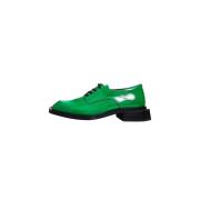 Cesare Gaspari Spets-ups Loafers - Grön Green, Dam