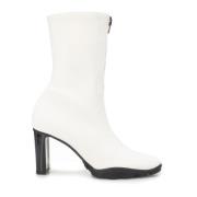 Alexander McQueen Ankelboots 690812W4Se0 White, Dam