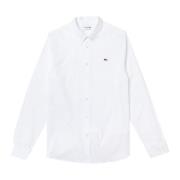 Lacoste Herr Logo Vit Skjorta Ch1843 White, Herr