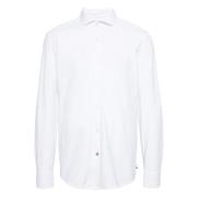 Hugo Boss Slim Fit Bomullsskjorta, Designers kod White, Herr