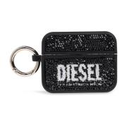 Diesel Hörlursfodral Swarovski Crystal Airpod Fodral Black, Unisex