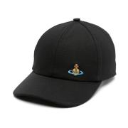 Vivienne Westwood Färgglad Baseballkeps Black, Herr