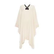 Ines De La Fressange Paris Gonzalo bomull poncho Beige, Dam