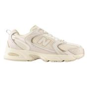 New Balance Stiliga Atletiska Skor för Män Beige, Herr