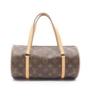 Louis Vuitton Vintage Pre-owned Canvas handvskor Brown, Dam