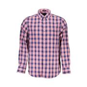 Gant Klassisk Blå Button-Down Skjorta Multicolor, Herr