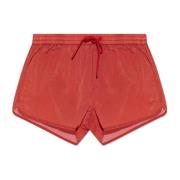 Diesel Badshorts Red, Herr