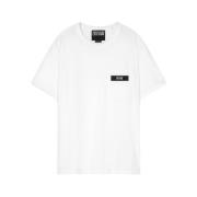 Versace Jeans Couture Bomull T-shirt White, Herr