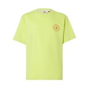 GCDS Bomull T-shirt Yellow, Herr