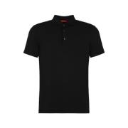 Suns Bomull Polo Tröja Black, Herr