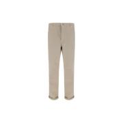 Brunello Cucinelli Klassiska bomulls chino byxor Beige, Herr