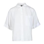 Tommy Hilfiger Linneskjorta White, Dam