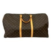 Louis Vuitton Vintage Pre-owned Canvas resvskor Brown, Unisex