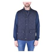 Barbour Quiltad Equestrian Style Gilet Blue, Herr