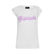 Dsquared2 Casual Logo T-tröja White, Dam