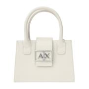 Armani Exchange Beige handväska för kvinnor White, Dam