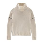 Woolrich Turtlenecks Beige, Dam