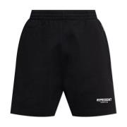 REPRESENT Logo shorts Black, Herr