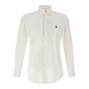 Polo Ralph Lauren Vit Stretchbomull Herrskjorta White, Herr