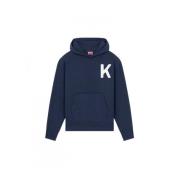 Kenzo Stiliga Sweatshirts och Hoodies Blue, Herr