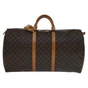 Louis Vuitton Vintage Pre-owned Canvas resvskor Brown, Dam