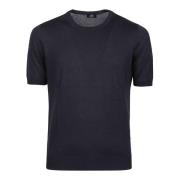 Barba Napoli Casual Paricollo T-Shirt Blue, Herr