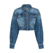 PINKO Denim Jacka Blue, Dam