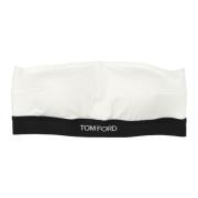 Tom Ford Vit Modal Signature Bandeau Underkläder White, Dam