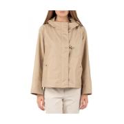 Fay Stilren Blouson Jacka Beige, Dam