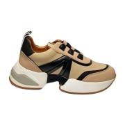 Alexander Smith Pelle Sneaker Beige, Dam