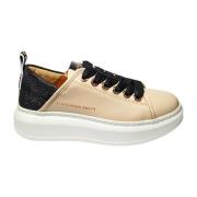 Alexander Smith Pelle Sneaker Beige, Dam