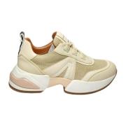 Alexander Smith Pelle Sneaker Beige, Dam