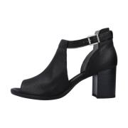 Nerogiardini High Heel Sandals Black, Dam