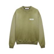 MSGM Stiliga Sweatshirts och Hoodies Green, Herr