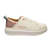 Alexander Smith Pelle Sneaker Beige, Dam