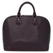 Louis Vuitton Vintage Pre-owned Laeder handvskor Purple, Dam