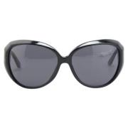 Dior Vintage Pre-owned Plast solglasgon Black, Dam