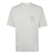 Drole de Monsieur Kursiv Slogan T-shirt White, Herr