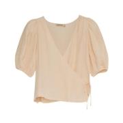 The New Society Hera Woman Blus Macadamia Beige, Dam